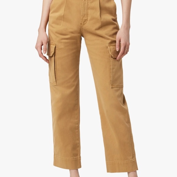 Joe's Jeans Precious Straight Roasted Pecan Cargo Pants - Size 32 - NWT - Picture 1 of 10